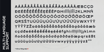 BT Widesonik Font Poster 3