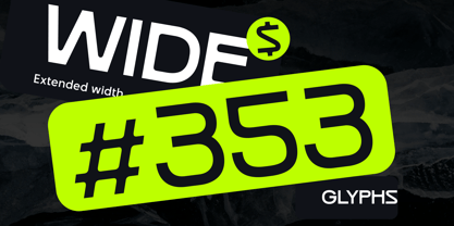 BT Widesonik Font Poster 4