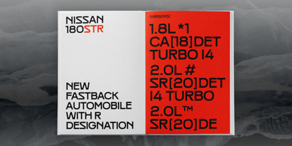 BT Widesonik Font Poster 6