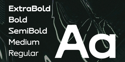 BT Widesonik Font Poster 2