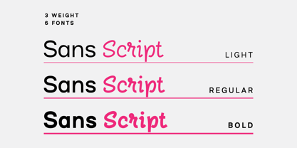 Hybriduo Font Poster 2