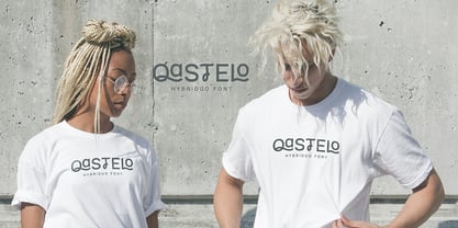 Hybriduo Font Poster 4