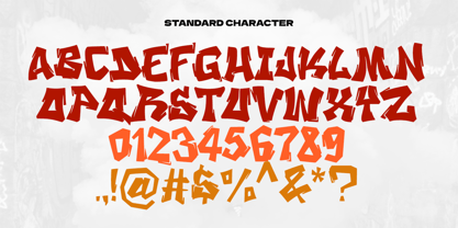 Wild Mark Font Poster 9