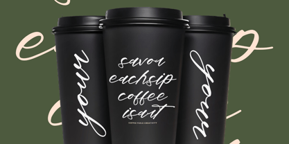 Dream Routes Font Poster 3