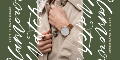 Dream Routes Font Poster 12