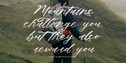 Dream Routes Font Poster 6