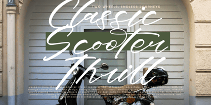 Dream Routes Font Poster 2