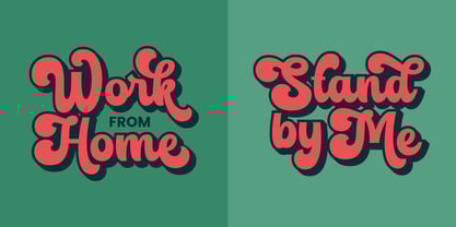 Andstay Font Poster 4