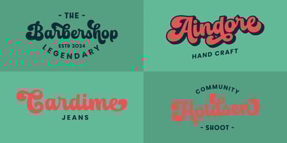 Andstay Font Poster 9