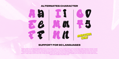 Graftink Font Poster 10