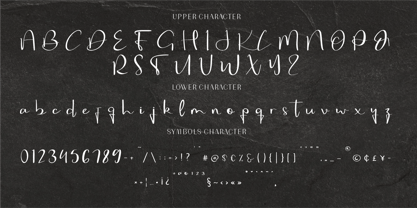 CF Sylara Signates Font Poster 2