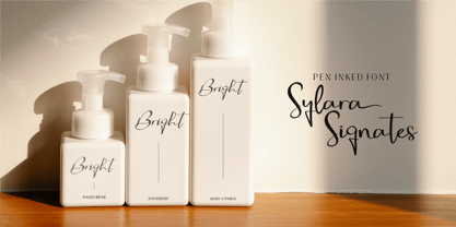 CF Sylara Signates Font Poster 10