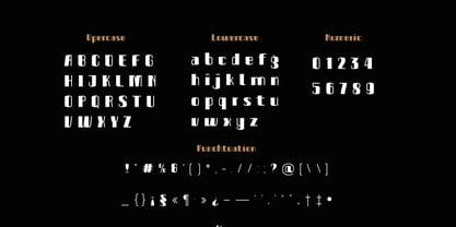 Bongas Font Poster 6
