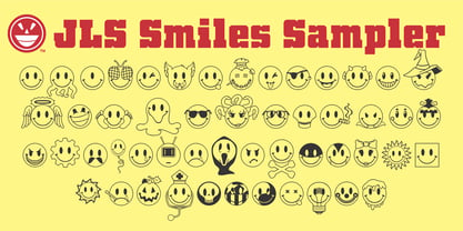 JLS Smiles Font Poster 3