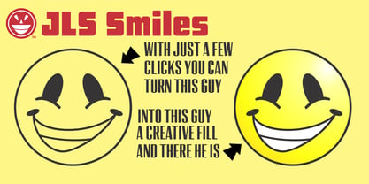 JLS Smiles Font Poster 2