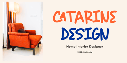 Blanco Cavelary Font Poster 3