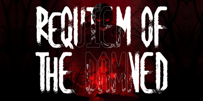 Abyzoth Font Poster 3