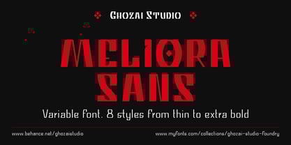 Meliora Sans Font Poster 1