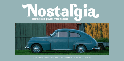 Dream Waves Font Poster 9