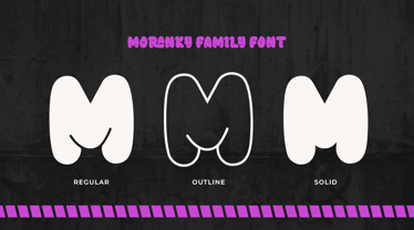 Moranky Font Poster 7
