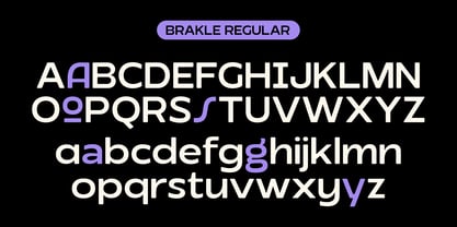 Brakle Font Poster 13