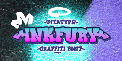 Inkfury Font Poster 1
