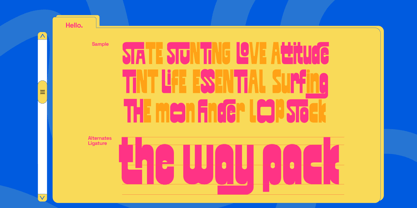 Fd Folder Font Poster 9