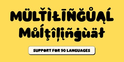 Caphole Font Poster 14