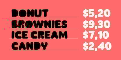 Caphole Font Poster 4