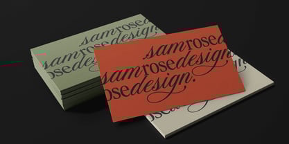 True Fate Font Poster 12