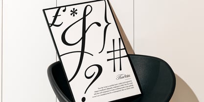 True Fate Font Poster 11