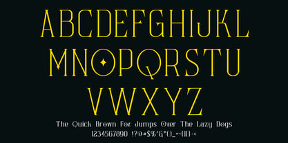 Garjita Font Poster 2