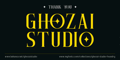 Garjita Font Poster 8