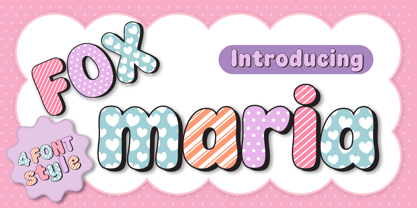 Fox Maria Font Poster 1