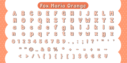 Fox Maria Font Poster 7
