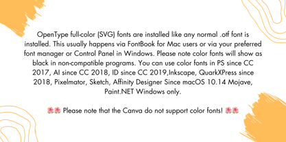 Fox Maria Font Poster 10