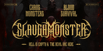 Drughard Font Poster 7