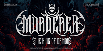 Drughard Font Poster 3