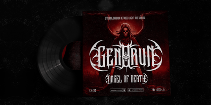 Drughard Font Poster 9