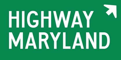 Roadway Country Font Poster 4