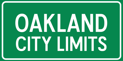 Roadway Country Font Poster 8