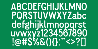 Roadway Country Font Poster 10