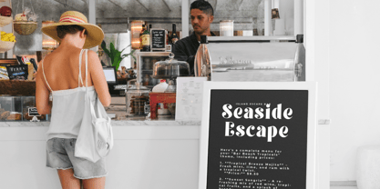 Forest Sunrise Font Poster 12