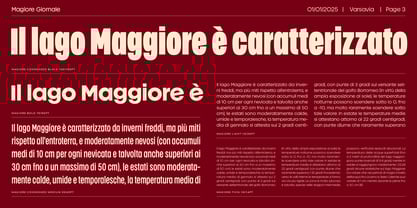 Magiore VF Font Poster 3