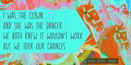 Enter The Clown Font Poster 4