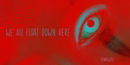 Enter The Clown Font Poster 3