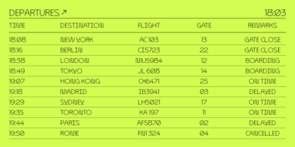 403 Super Vega Font Poster 11