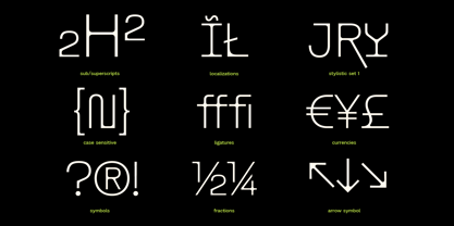 403 Super Vega Font Poster 4