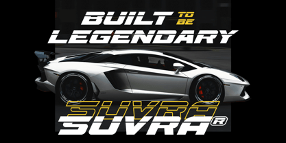 Speed Rusher Font Poster 5