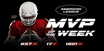 Speed Rusher Font Poster 8